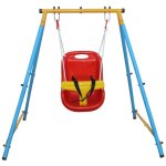 Balan�oire b�b� 3 en 1 convertible, structure en m�tal pour utilisation en int�rieur ou ext�rieur