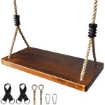 Balan�oire bois, balan�oire suspendue, 43 20 2, 5cm, si�ges de balan�oire, balan�oire arbre avec corde ...