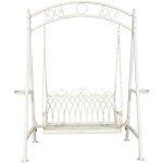 Balancelle en fer forg banc en fer fauteuil  bascule de jardin 2 places canap d'extrieur balanoire ...