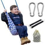 Balanoire de jardin pour enfants, corde balancoire, assise balancoire, pour l'extrieur et l'intrieur, ...