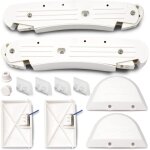 Balan�oire de nettoyage de piscine avec cadres avant et arri�re, 4 glissi�res de pod, performance stable, ...