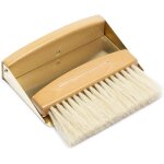 Balayette de table - ramasse miettes en bois de hêtre avec pelle 15, 5 x 10 x 4 cm - balai de main pour ... Balayette de table - ramasse miettes en bois de hêtre avec pelle 15, 5 x 10 x 4 cm - balai de main pour ...