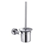 Balayette wc brosse de toilette et support, kit de brosse de nettoyage de salle de bain, brosse pour ...