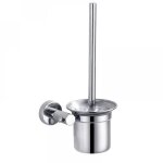 Balayette wc brosse de toilette et support, kit de brosse de nettoyage de salle de bain, brosse pour ...