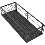 Balcon rack de fleurs suspendus suspension de caser en fer forg de clture de fentre intrieur tagre ...