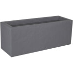 Eda - balconnière volcania up décor pierre - 59 x 19, 5 x 22, 8 cm - 25 l - gris galet Eda - balconnière volcania up décor pierre - 59 x 19, 5 x 22, 8 cm - 25 l - gris galet