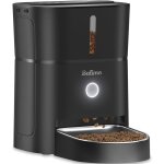 Balimopet distributeur automatique de croquettes pour chat 3l, avec minuterie programmable, bol en acier ...