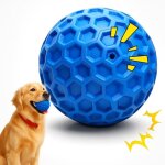 Balle couineuse interactive pour chien, jouets � m�cher indestructibles et durables pour les m�cheurs ...