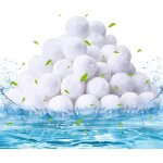 Balle filtrante piscine 500g, remplace 28 kg de sable filtrant, boules filtrantes r�utilisables, boules ...