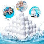Balle filtrante piscine, 700g balles filtrantes, pour syst�mes de de sable filtration piscine, convient ...