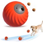 Balle interactive pour chien distributeur de friandises, jouet � roulement automatique activ� par le ...