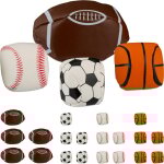 Balle de jonglage, lot pratique de 24, pour dbutants et professionnels, remplie de perles, multicolore ...