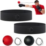 Balle r�flexe de boxe, react reflex ball, boxing reflex ball, reflex ball set, boxe balle avec bandeau, ...