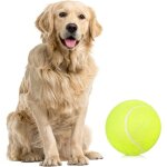 Balle de tennis pour chiens, 9, 5' balle de tennis gante, jouet pour chien de taille moyenne et grande, ...
