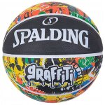 Ballon de basket spalding rainbow graffiti - 7