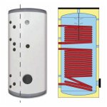 Ballon prparateur ecs solaire onsen - 2 changeurs - 800l