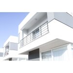 Balustrone france - garde - corps aluminium gris fonc� sur muret, 3m pose � sceller au sol, int�rieur ...