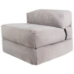 Bananair - chauffeuse 1 place - 70 x 190 cm gris clair Bananair - chauffeuse 1 place - 70 x 190 cm gris clair