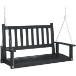 Banc de balançoire de jardin chaînes en métal bois massif sapin vidaxl Banc de balançoire de jardin chaînes en métal bois massif sapin vidaxl