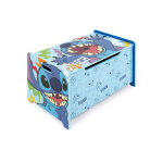 Arditex - banc coffre � jouets en bois 62. 5x40x37cm de lilo & stitch