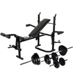 Design in - banc d'entraînement avec support de poids jeu d'haltères 30, 5kg cfw92511 Design in - banc d'entraînement avec support de poids jeu d'haltères 30, 5kg cfw92511