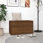The living store - banc d'entrée 80x40x45 cm chêne marron bois d'ingénierie - banc d'entrée - banc coffre ... The living store - banc d'entrée 80x40x45 cm chêne marron bois d'ingénierie - banc d'entrée - banc coffre ...