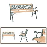 Vidaxl - banc de jardin 122 cm bois - banc de jardin - mobilier de jardin - banc en bois - fer forgé ... Vidaxl - banc de jardin 122 cm bois - banc de jardin - mobilier de jardin - banc en bois - fer forgé ...