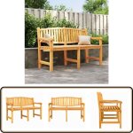 Banc de jardin 149, 5x60x90 cm bois de teck solide - banc de jardin - meuble de jardin - mobilier de ... Banc de jardin 149, 5x60x90 cm bois de teck solide - banc de jardin - meuble de jardin - mobilier de ...