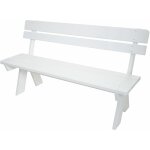 Hhg - jamais utilis] banc de jardin 483, banc en bois banc de parc, qualit gastronomique, bois massif ...