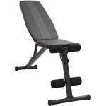 Banc de musculation noir 131 x 41 x 110 cm acier