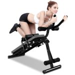 Banc de musculation pliable, musculation bench, multifonction banc abdominaux entrainement complet du ...
