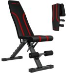 Banc de musculation - sportnow - pliable inclinable - si�ge et dossier r�glable - entra�nement complet ...