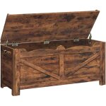 Banc de rangement coffre de rangement couvercle relevable