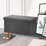 Bolli - banc de rangement, ottoman avec espace de stockage, coffre de rangement intrieur repose - pieds, ...