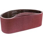 Bande abrasive 150 x 1220 mm, bandes abrasives mixte (grains 80 / 120 / 150 / 240 / 400) pour ponceuses ...