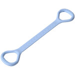 Bande �lastique de r�sistance bleue pour le fitness f�minin, correction des �paules et du cou, corde ...