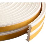 Bande d'tanchit autocollante pour portes, fentres, 6 m, joint de porte profil en e, joint en caoutchouc, ...