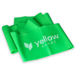 Bande d'exercice yellowflat - verte, r�sistance 5 - 8 kg