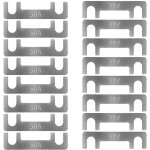 Bande de fusible plat fusible de voiture fusibles plats pour auto 16pcs lame de fusibles pour auto / ...