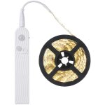 Bande lumineuse led  dtecteur de mouvement, alimente par batterie, 1, 7 m, pour garde - robe, sous ...