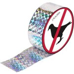 Bandes r�fl�chissantes pour oiseaux, r�fl�chissant ruban r�pulsif oiseau, bande repulsif, rouleaux bande ...