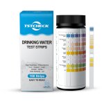 Bandelettes de test pour piscine et spa ? lot de 100 bandelettes, test ph, chlore, brome, duret et plus ...