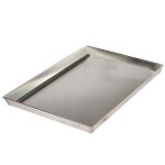 Banque de plateau rectangulaire rectangulaire by 60cm pour pizza four argent 006519