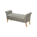 Banquette 2 en 1 terry gris clair Banquette 2 en 1 terry gris clair