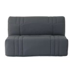 Banquette bz dream - gris anthracite - 100% coton - l 145 x p 100 x h 90 cm Banquette bz dream - gris anthracite - 100% coton - l 145 x p 100 x h 90 cm