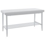 Banquette grand, blanc, 85x35cm, vicco