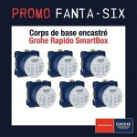 Banyo - six - pack paquet conomique 6x grohe smartbox