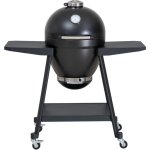 Sunjoy - barbecue au charbon de bois kamado en forme d'?uf avec plaque à pizza Sunjoy - barbecue au charbon de bois kamado en forme d'?uf avec plaque à pizza