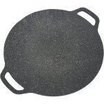 Barbecue cor�en, po�le � griller cor�enne avec rev�tement antiadh�sif � 6 couches plaque chauffante ronde ...