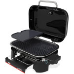 Barbecue �lectrique lumin + plancha noire - weber